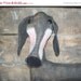 CustomerAppreciation Sale Primitive Dog Foot Long Weiner Dog