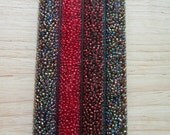 Seed Beads 11/o  Rootbeer and Berries Bead Embroidery Soutache Beading