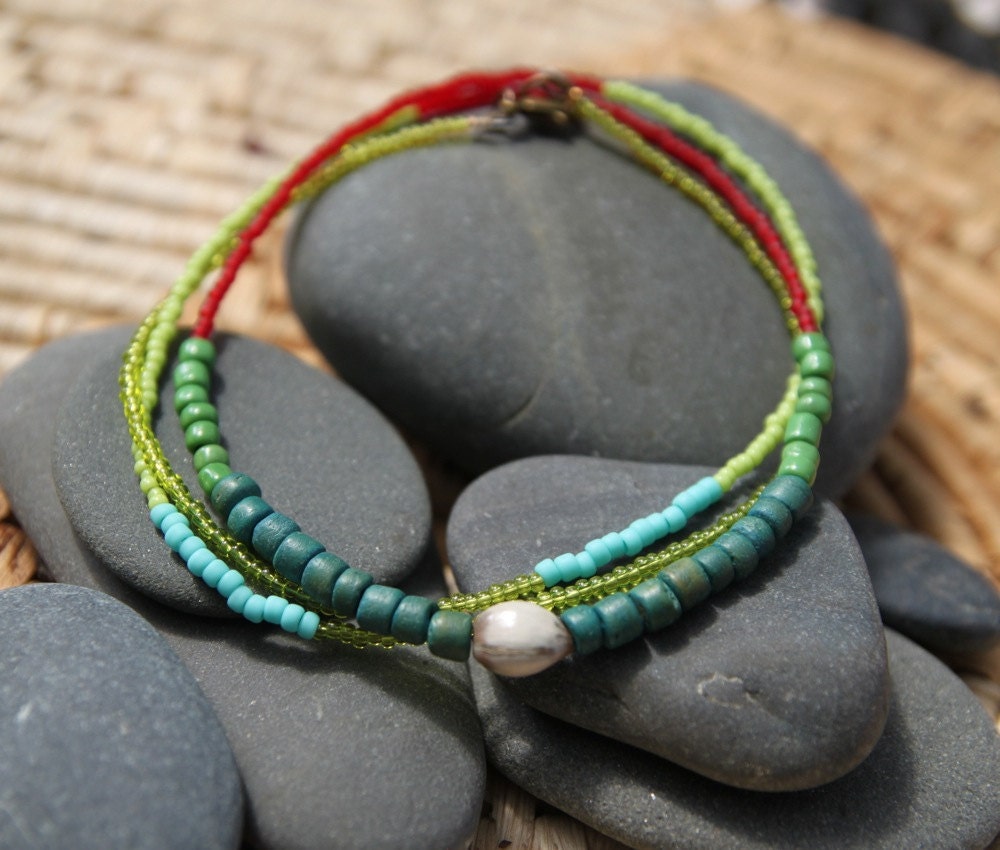 one seed . a soul mantra seed bead necklace