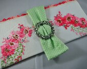 Floral Clutch Purse