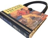 Book Purse Treasure Island Book Bag Womens Handbag made from a book