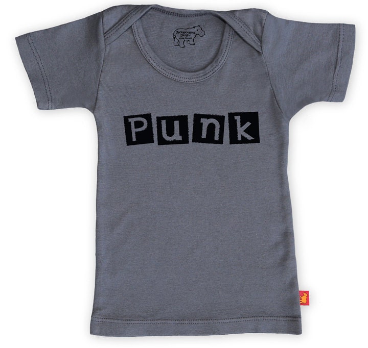Slate Grey Punk T-shirt