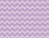 Small Chevron in Lavender - Riley Blake Fabric - Fat Eighth