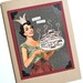 About MOM Fun Collage Card - Hot Steaming Plate of Guilt - Recycled Paper