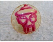 Chinaman vintage celluloid button Dr. Fu Manchu