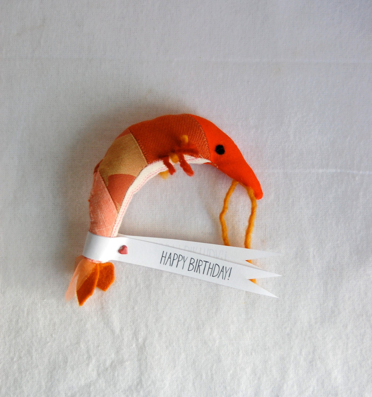 Patchwork Birthday Shrimp