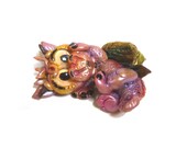 OOAK Polymer Clay Fantasy Miniature Art Dragon Handcrafted Original Art Sculpture ITEM PRoom827547