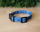 3/4" Wide - CONSTELLATION print - Dog Collar