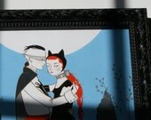 Melt Into the Other World - original painting framed