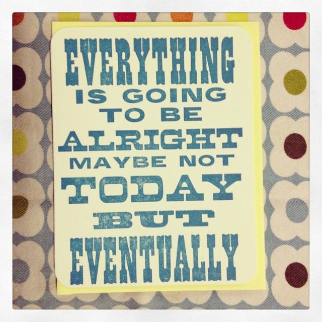 Everything Is Alright CARD