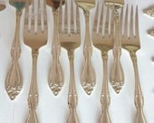 47 Piece Set of Vintage Silver Plate Flatware and Cutlery