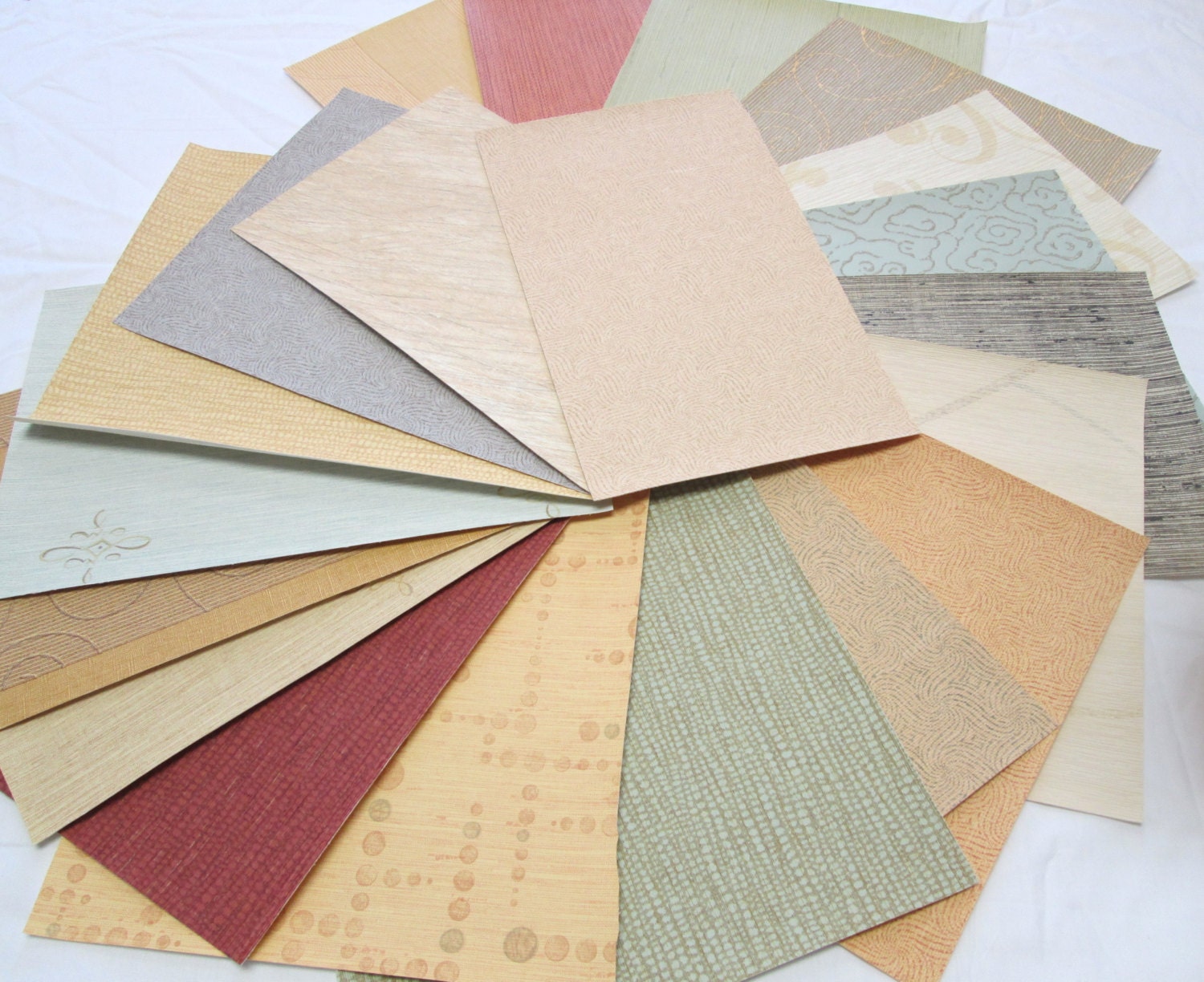 AB54 Wallpaper Samples, Vinyl Wallcovering, 1 pound