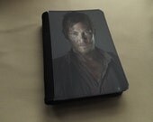 walking dead inspired daryl dixon OR whole crew - Binder Case journal diary organizer calendar