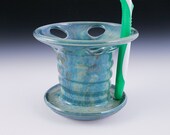 Blue/Green Toothbrush Holder
