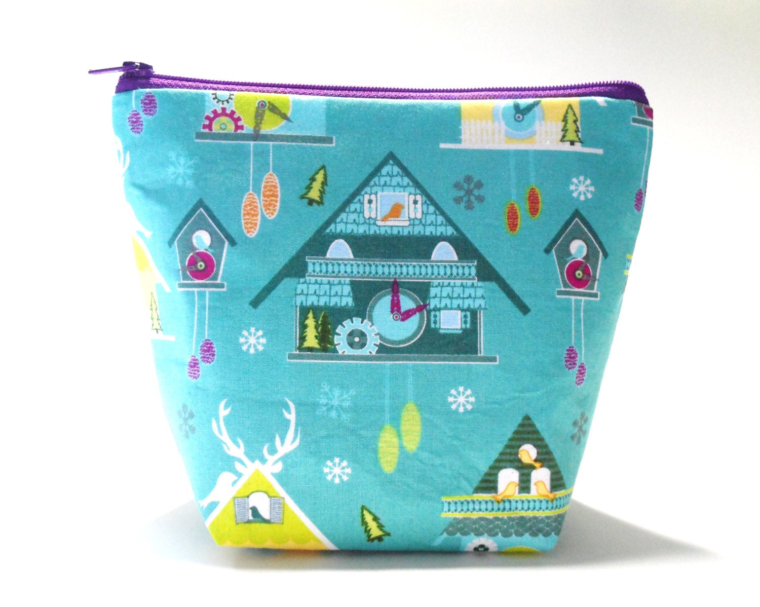 Cuckoo Clocks Cosmetic Pouch