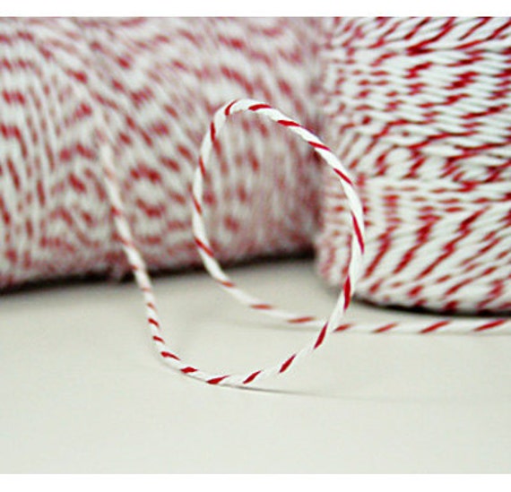 Cherry Bakers Twine - Red Twine - 30 yards sampler Il_570xn
