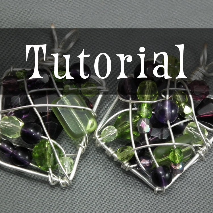 TUTORIAL: Mosaic Bead Pendant (Wire-Wrapped Pendant Instructions)