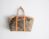 ON SALE // tapestry luggage / ralph lauren tote / floral travel bag