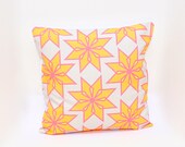 SALE Flawed Starburst Pillow Cover in Sherbet