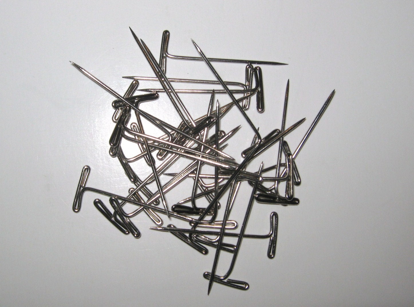 Nickel Plated T-Pins Pack of 60 Heavy Duty 1.5" Pins