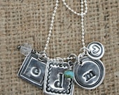 Rustic Silver Necklace Collection - Three's A Charm Collection
