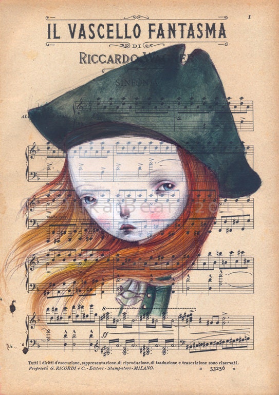The flying Dutchman - mini print