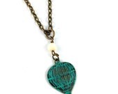 Necklace - Hot air balloon pendant