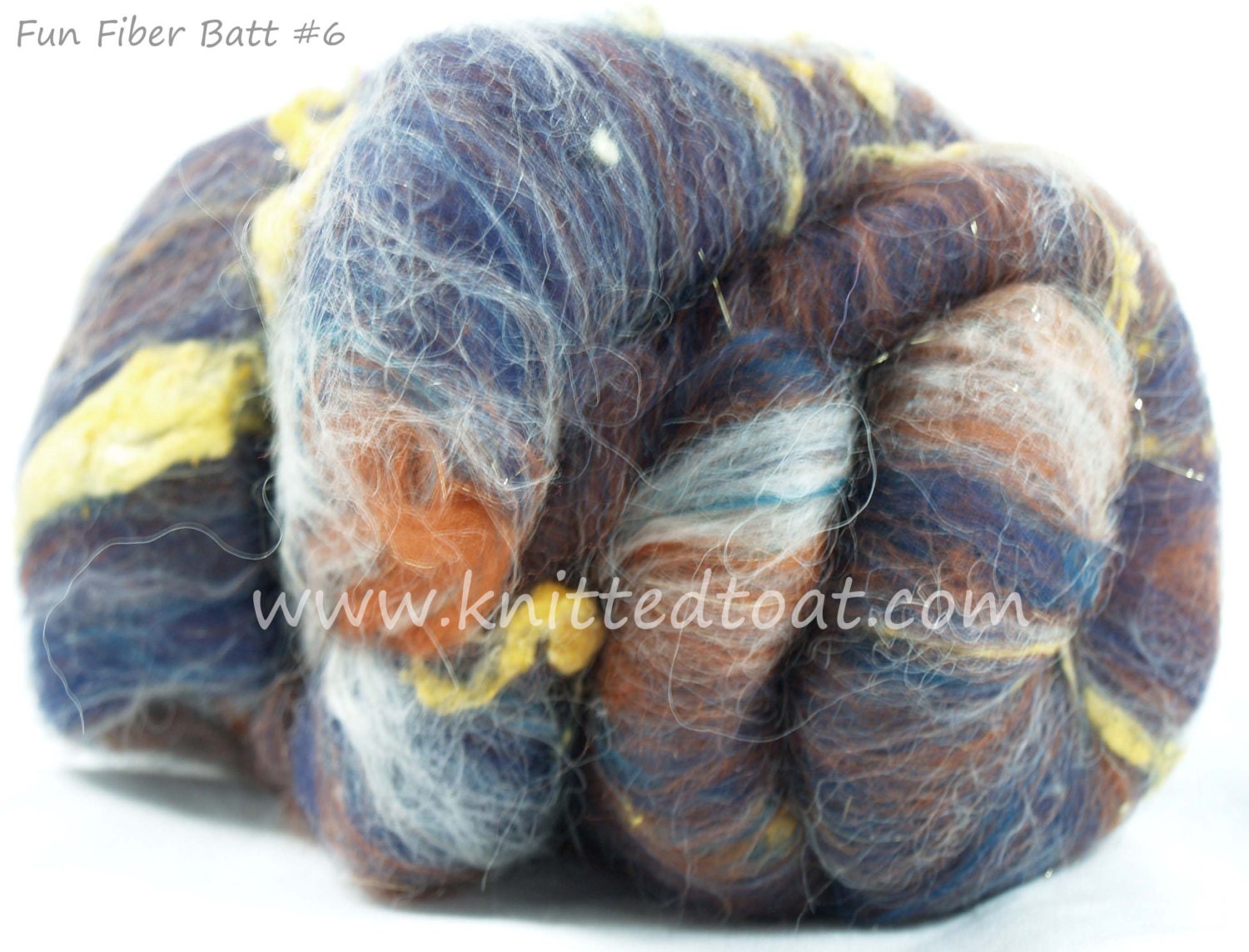 Fun Fiber Art Batt 6 - 2 1/8 oz