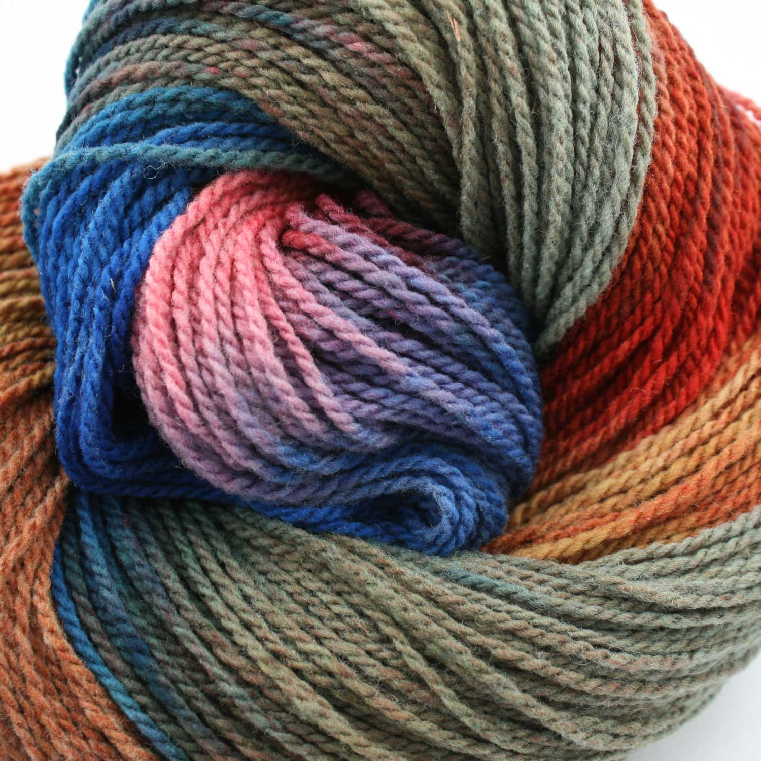 Mohonk Hand Dyed sport weight NYS Wool 370 yds 4oz Bedouin Tents