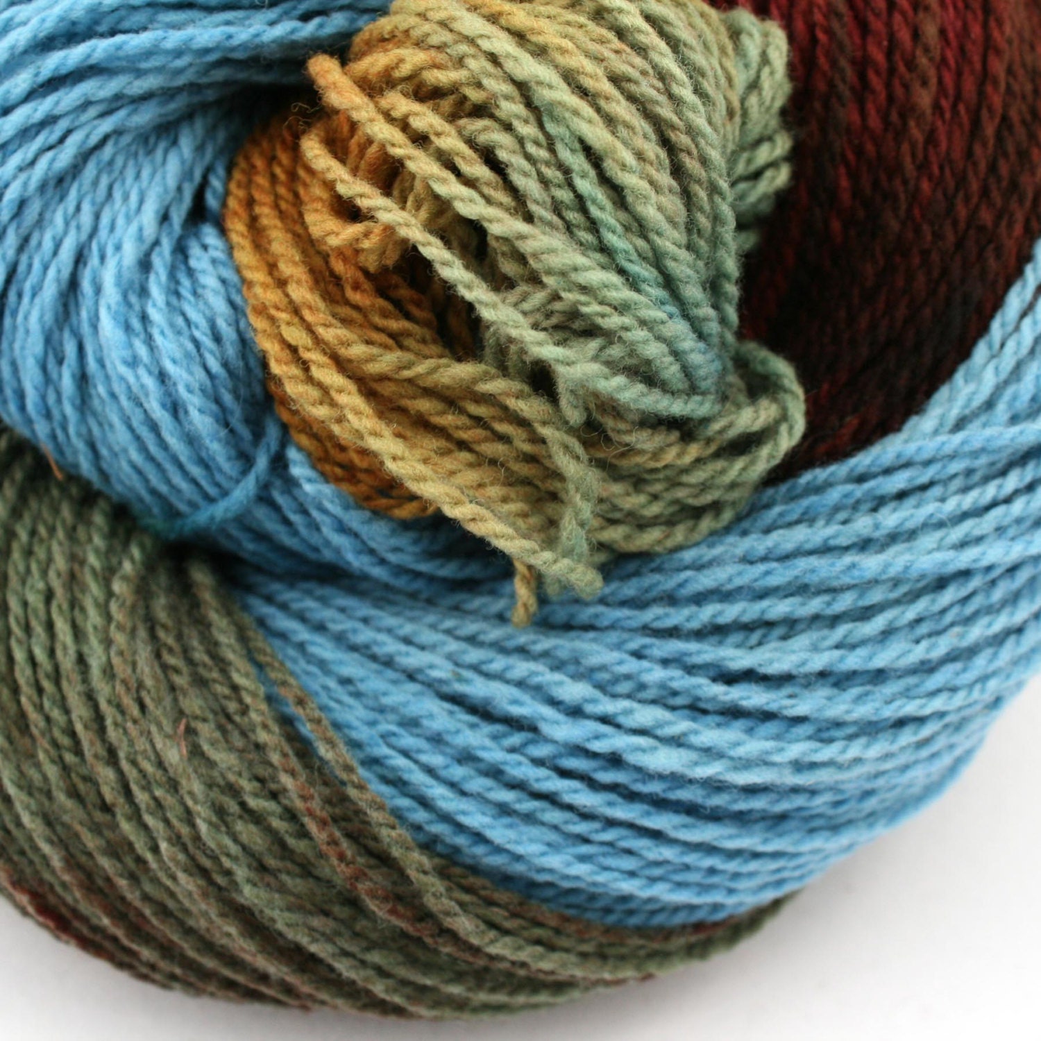 Mohonk Hand Dyed sport weight NYS Wool 370 yds 4oz Kaaterskill Falls