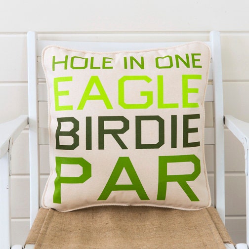 Golf Pillow - Scores