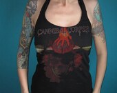 Cannibal Corpse halter top made from a salvaged shirt Medium or Large