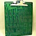 Recycled CIRCUIT BOARD Large Geek CLIPBOARD lc10