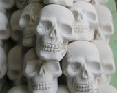 Paint it yourself HYDROSTONE 3" skull casting.