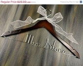 20% OFF SALE Personalized Wire Hangers Bridal Accessories Wedding Dress Hangers Personalized Bridal Hangers Bride Coat Hanger Bridal Photo