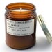 no. 8: summer breeze - 8 oz soy wax candle - apothecary style jar - hand poured container candle burns for 40 hours