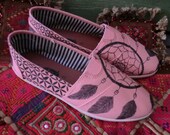 GYPSY DREAMS - Hand Decorated Tom's Style SHOES