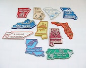 Vintage State Magnets Your Choice