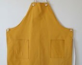 Mustard Cotton Apron