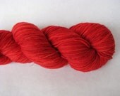 Knitcircus Sock du Soleil 100% Superwash Merino Sock Fingering Color: Red Sumac