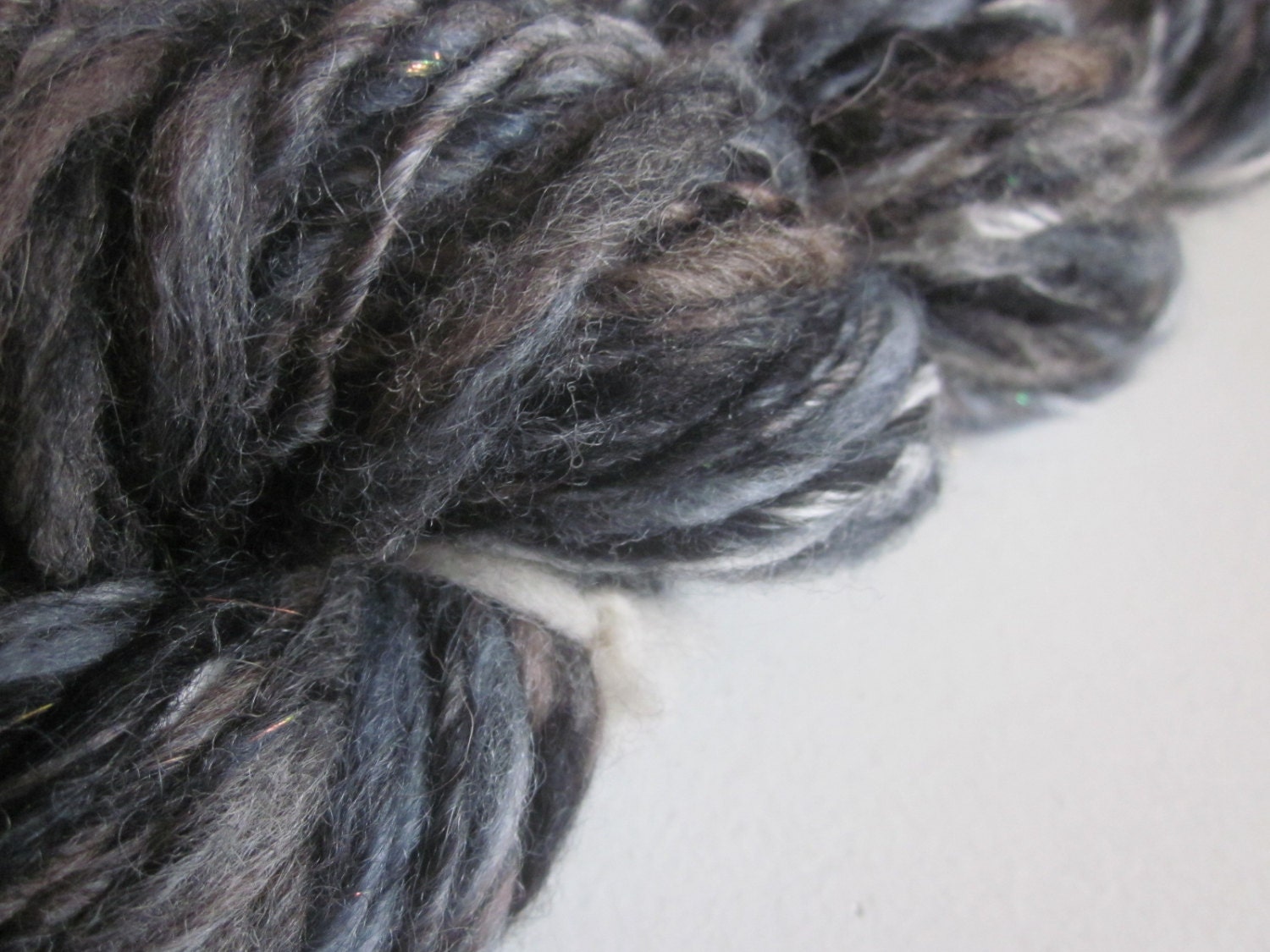 handspun hand dyed wool SHADOWPLAY  2.5 oz  69 yds