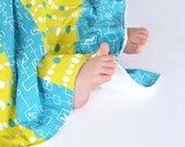 Baby Boy Patchwork Blanket Monaluna (2) with Minky