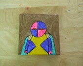 Pinwheel Creature Original Painting