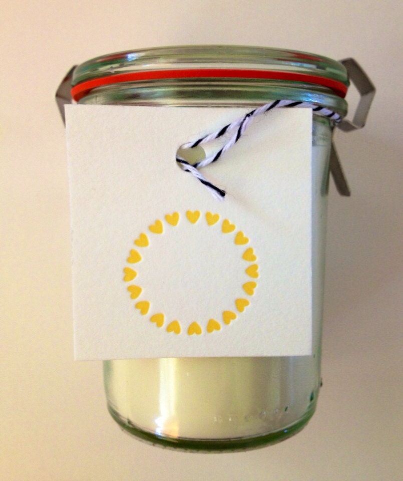 Soy Candle - Fresh: Lavender, Floral, Natural, Weck Container - 100% essential oils