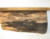 Wood Shelf. Log shelf, Rustic wooden, Natural log, recycled shelves, modern furniture