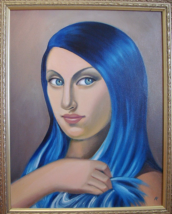 Mrs. Turner -- original oil painting