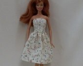 Barbie Clothes Handmade Dress ready to mail