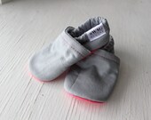 Infant Baby Soft Sole Shoes Booties Slippers newborn Girl Boy Pink Yellow Grey Gray celery green Non Slip SWAG cotton