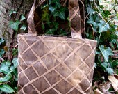 Bag Purse Shopper Brown Suede Small Bag Textured Suede Small Purse Brown Bag Brown Purse Mini Shopper Mini Bag Textured Suede Bag B001
