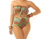 Downtown Brown Serengeti Swimsuit Bottom